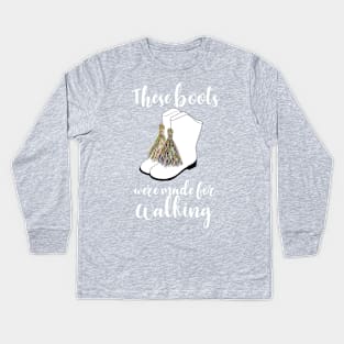 Walking boots Kids Long Sleeve T-Shirt